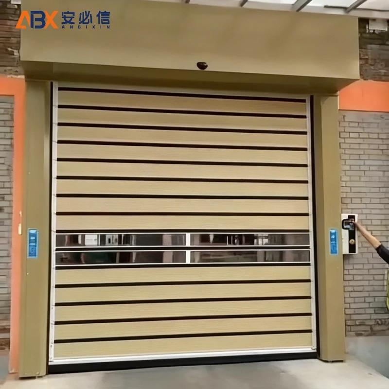 鹤岗市金属快速门